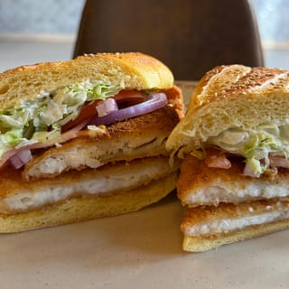 Crispy Flounder Club